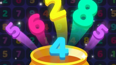 Match Ten Number Puzzle